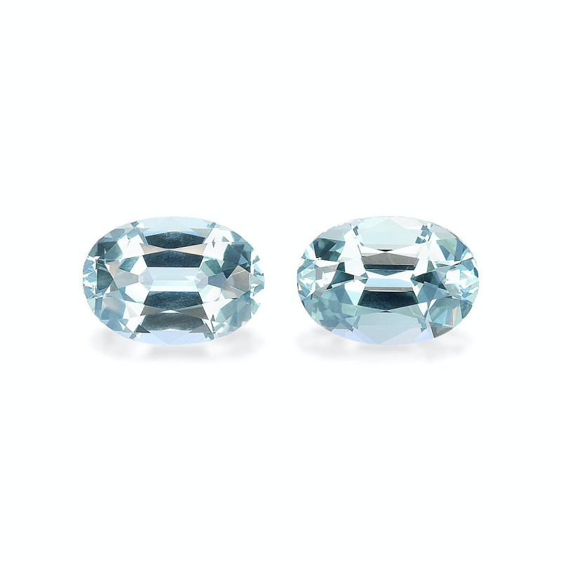 Aguamarina taille OVALE Bleu Ciel 9.59 carats