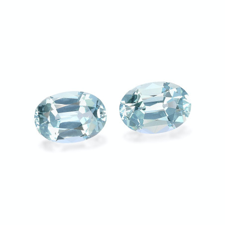 Aigue-Marine taille OVALE Bleu Ciel 9.59 carats