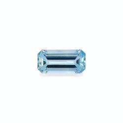 海蓝宝 taille 矩形的 蓝色 3.16 carats