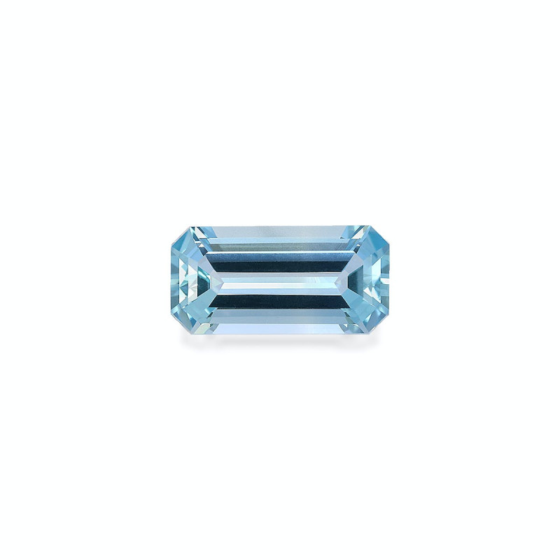 RECTANGULAR-cut Aquamarine Blue 3.16 carats