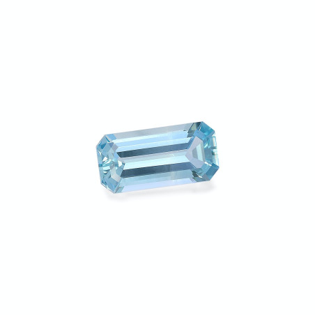 Aquamarin lengte RECHTECKIG Blau 3.16 karaten