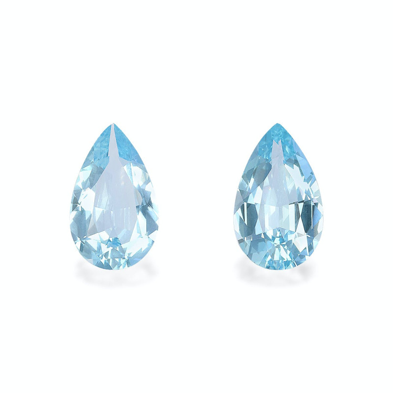 Aigue-Marine taille Poire Baby Blue 7.55 carats