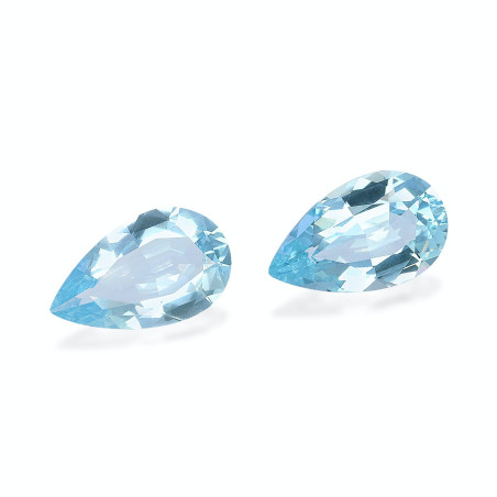 Aigue-Marine taille Poire Bleu 7.55 carats