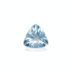 Trilliant-cut Aquamarine...