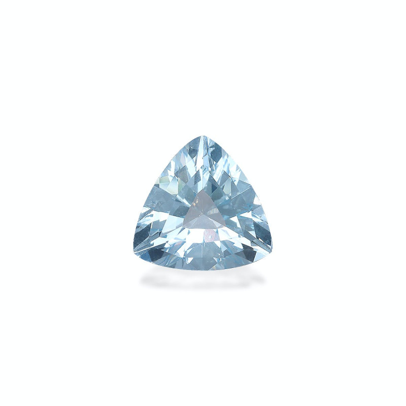 Trilliant-cut Aquamarine Baby Blue 1.87 carats