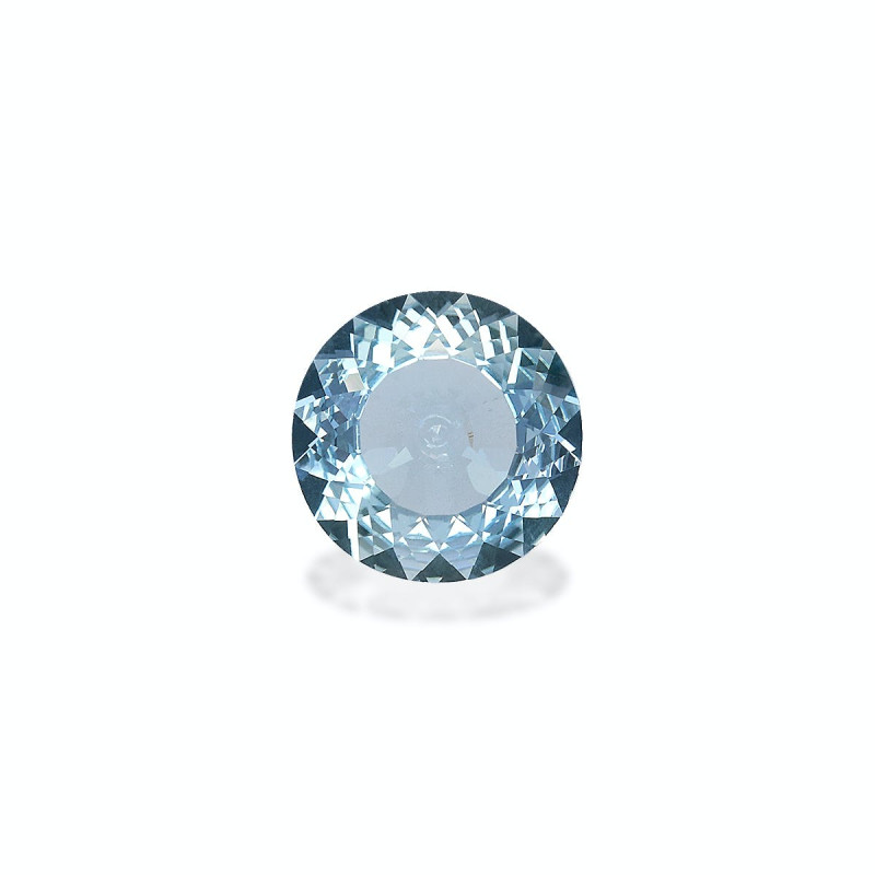 SQUARE-cut Aquamarine Baby Blue 1.86 carats