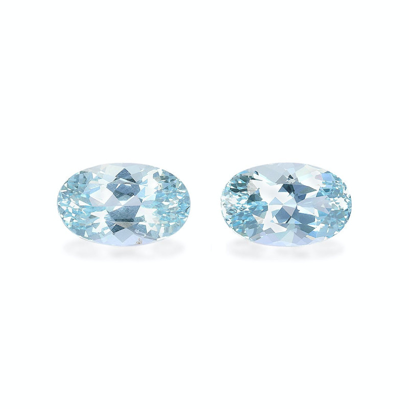 Aquamarin lengte OVAL Himmelblau 5.20 karaten