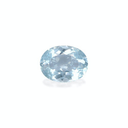 OVAL-cut Aquamarine Sky...