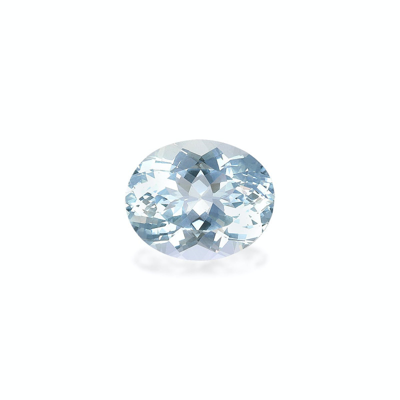 OVAL-cut Aquamarine Sky Blue 3.49 carats