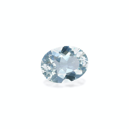 Aigue-Marine taille OVALE Baby Blue 1.93 carats