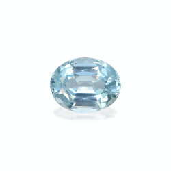 Ovaal geslepen Hemelsblauwe Aquamarijn van 16,36 karaat