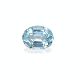 OVAL-cut Aquamarine Sky...