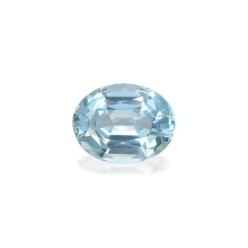 Aguamarina taille OVALE Bleu Ciel 16.36 carats