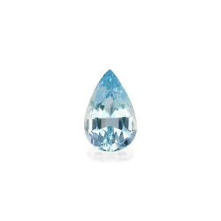 Pear-cut Aquamarine Blue...