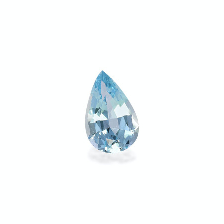 海蓝宝 taille 梨子 蓝色 2.76 carats