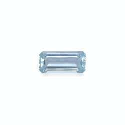 RECTANGULAR-cut Aquamarine...