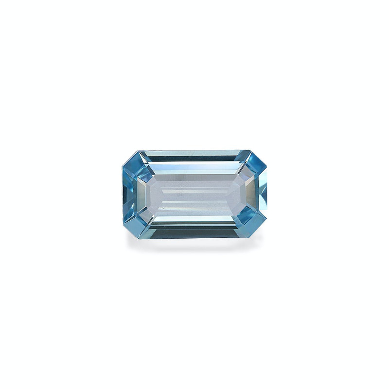 RECTANGULAR-cut Aquamarine Baby Blue 1.57 carats
