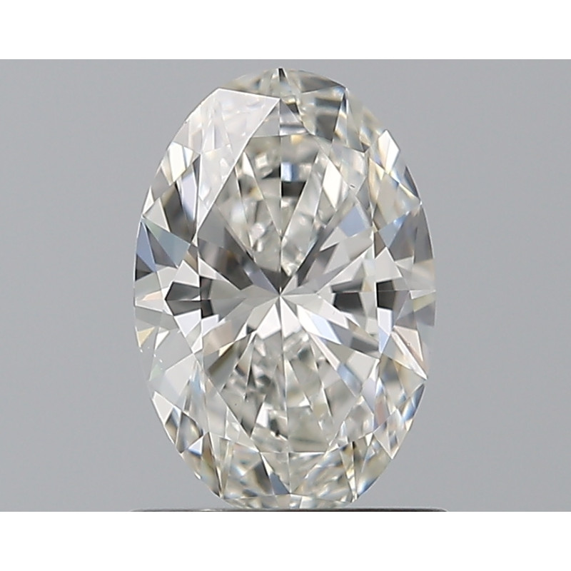 الماس على شكل بيضاوي بوزن 1.01 قيراط