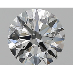 الماس بشكل دائري بوزن 0.5 قيراط