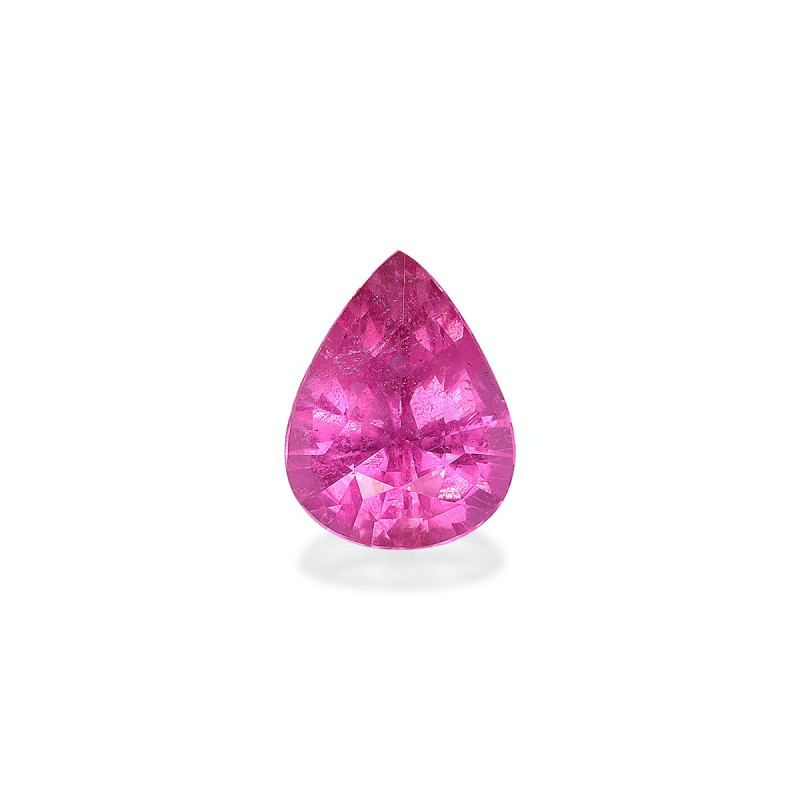 Rubellite taille Poire Fuscia Pink 1.28 carats