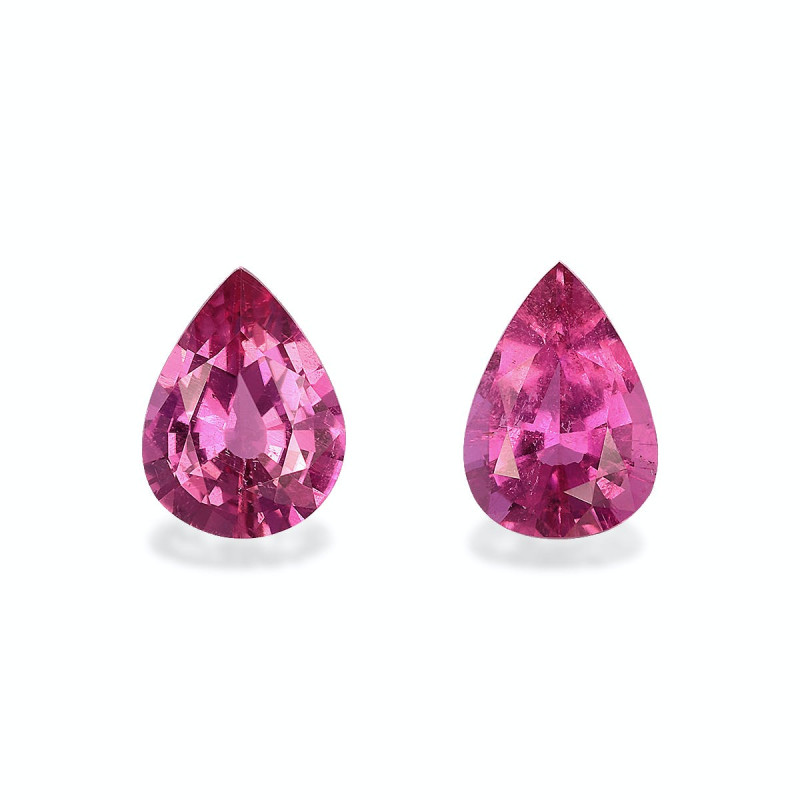 Rubellite taille Poire Fuscia Pink 1.83 carats
