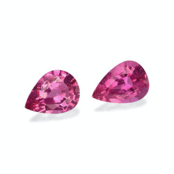 Rubelliet Peer Geslepen Fuscia Roze 1,83 karaat