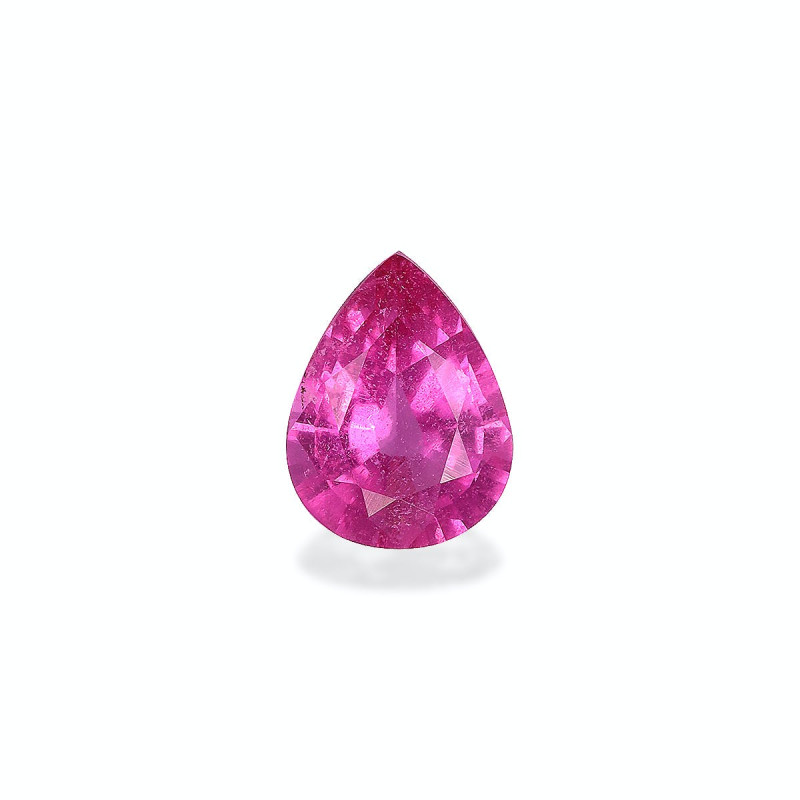 红碧榴石 taille 梨子 粉色 1.02 carats