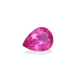 Rubelliet Peer geslepen Roze 1,02 karaat