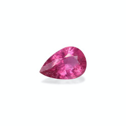 Rubelliet Peer Geslepen Fuscia Roze 1.21 karaat