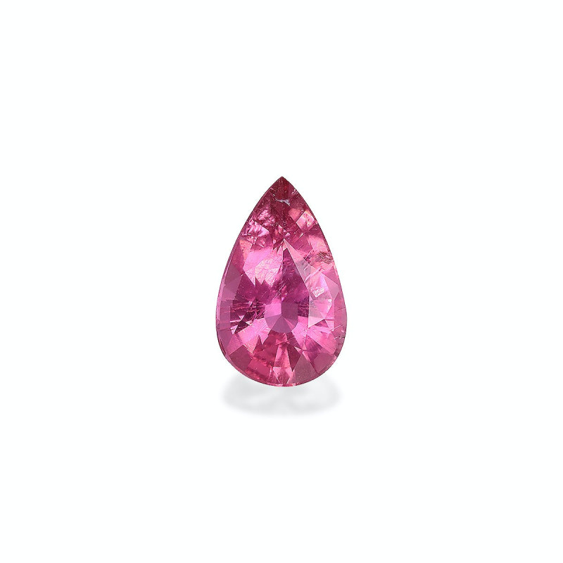 Rubellite taille Poire Fuscia Pink 1.44 carats