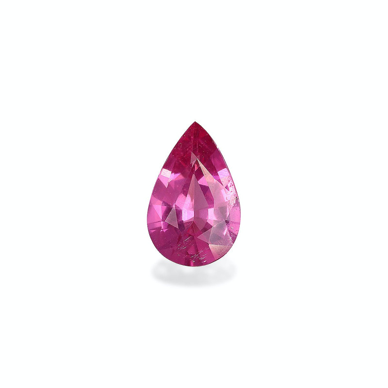 Rubellite taille Poire Fuscia Pink 1.10 carats