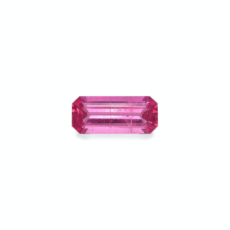 Rubellite taille RECTANGULARE Fuscia Pink 1.34 carats