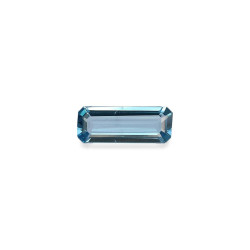 RECTANGULAR-cut Aquamarine...
