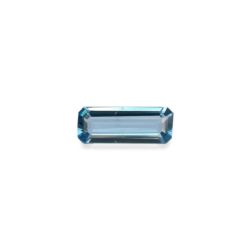 RECTANGULAR-cut Aquamarine Blue 1.05 carats