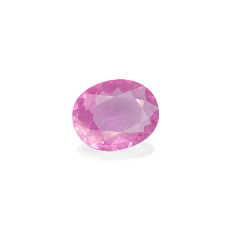 Rubelita taille OVALE Bubblegum Pink 1.75 carats