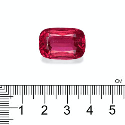 Kussen geslepen Rubelliet Roze 26.92 karaat