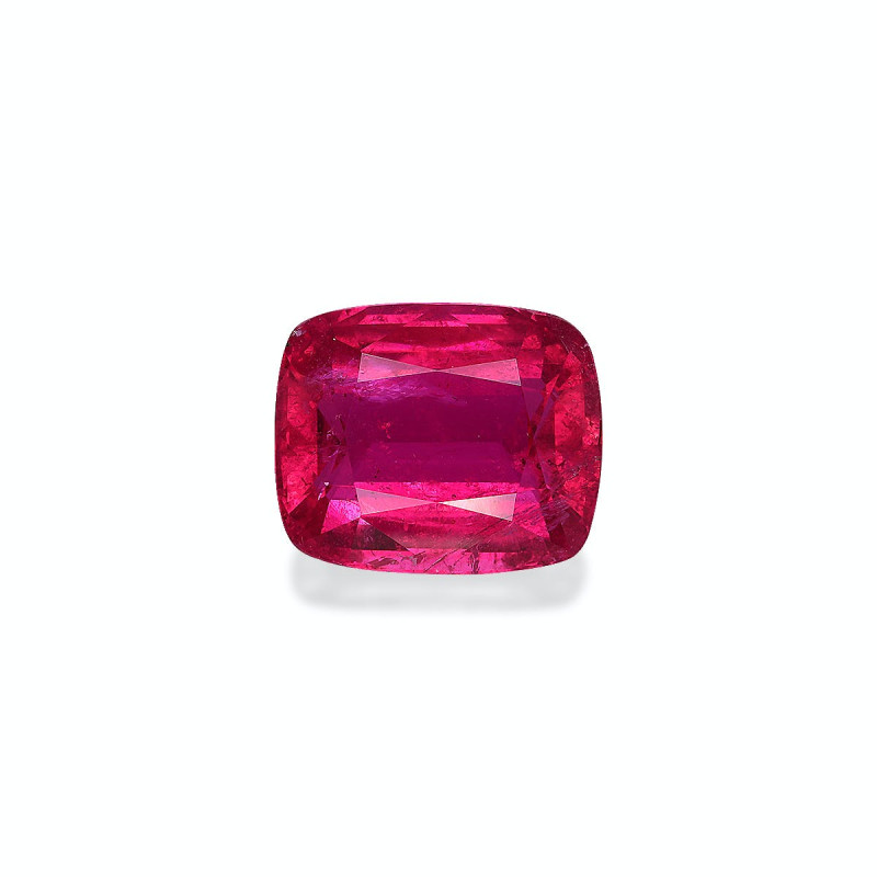 Rubelliet kussen gesneden Roze 7,42 karaat