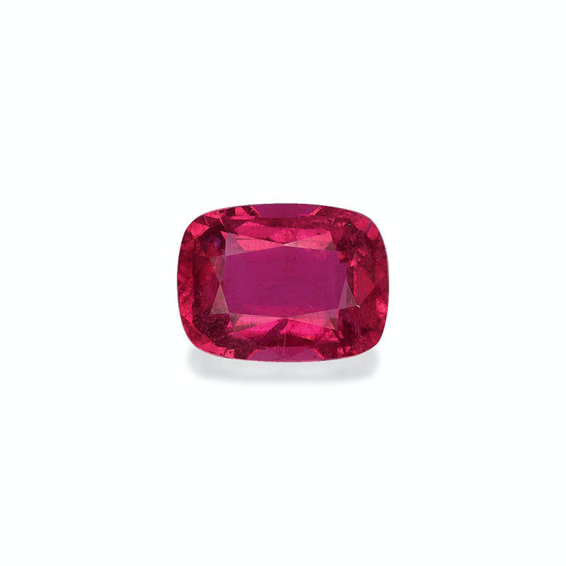 CUSHION-cut Rubellite Tourmaline Fuscia Pink 4.01 carats