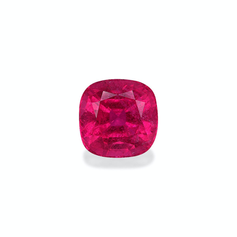 CUSHION-cut Rubellite Tourmaline Pink 8.75 carats