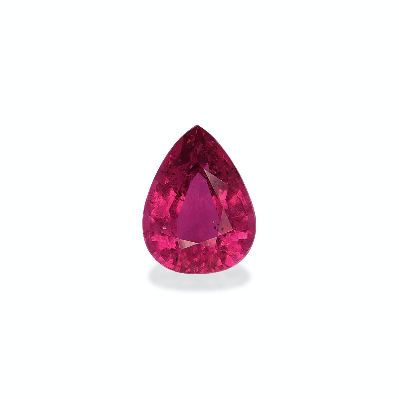 Pear-cut Rubellite Tourmaline Fuscia Pink 4.51 carats