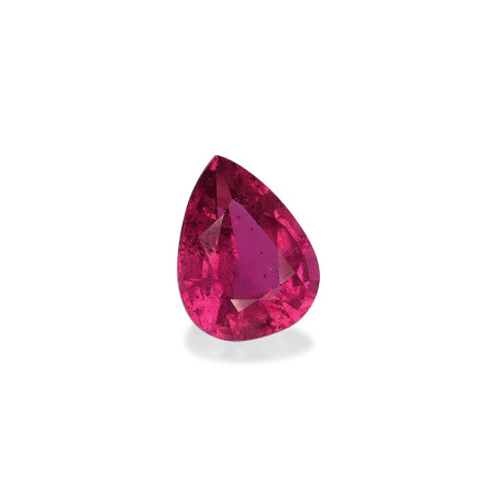 红碧榴石 taille 梨子 紫红色粉红 4.51 carats