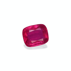 Rubelliet kussen geslepen Fuchsia Roze 6.15 karaat