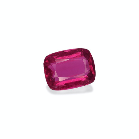 红碧榴石 taille 靠垫 紫红色粉红 3.69 carats