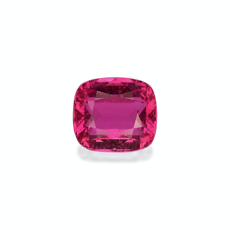 CUSHION-cut Rubellite Tourmaline Fuscia Pink 1.84 carats