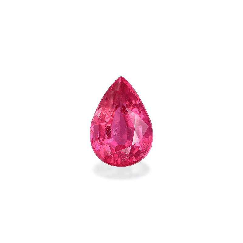 红碧榴石 taille 梨子 泡泡糖粉红色 11.40 carats