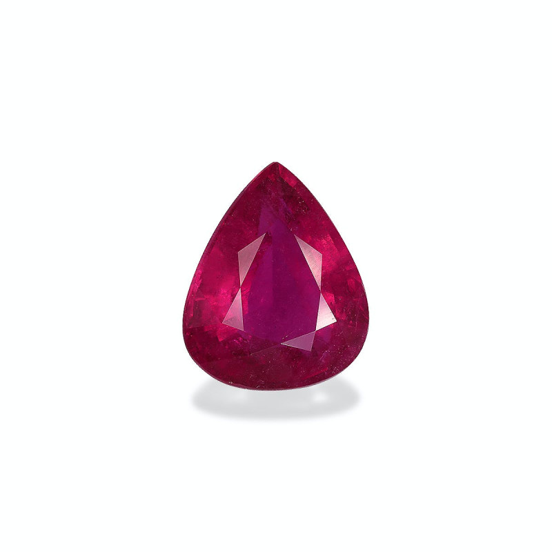 Pear-cut Rubellite Tourmaline Pink 17.42 carats