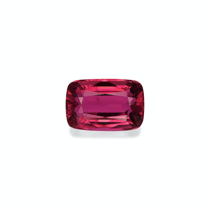 CUSHION-cut Rubellite Tourmaline Fuscia Pink 3.24 carats