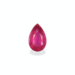 红碧榴石 taille 梨子 粉色 4.75 carats