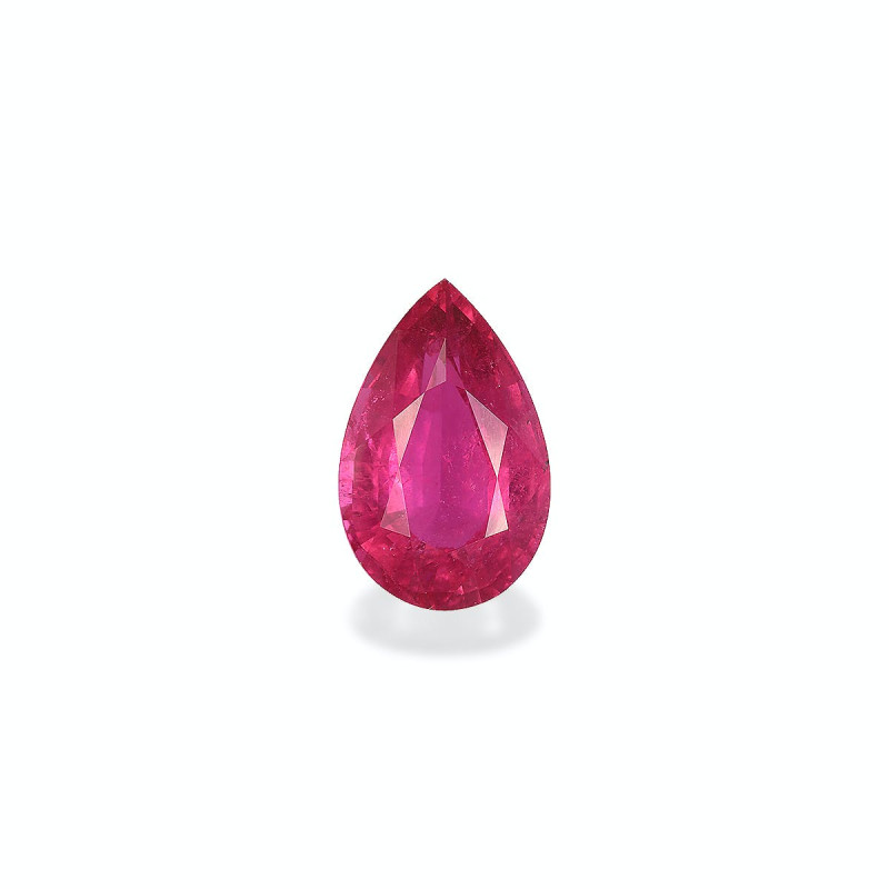 Pear-cut Rubellite Tourmaline Pink 4.75 carats