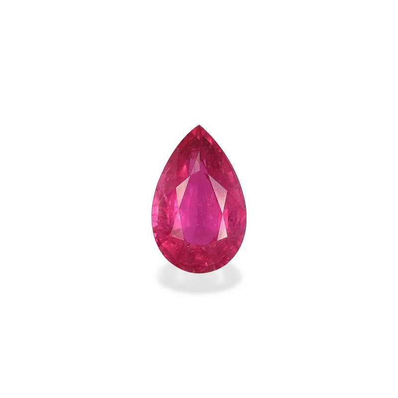 红碧榴石 taille 梨子 粉色 4.75 carats